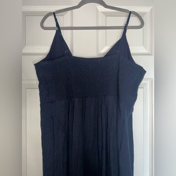 Gilli Navy Blue Tie Front cut Out Dress Size 3XL  EUC - Picture 8 of 8